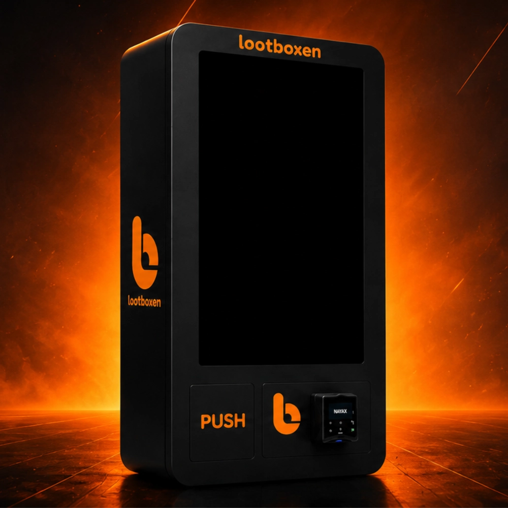 Lootboxen – smart varuautomat med touchskärm